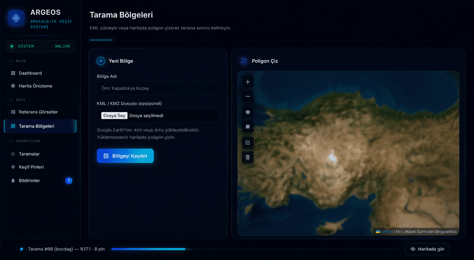 Bölge Tanımı